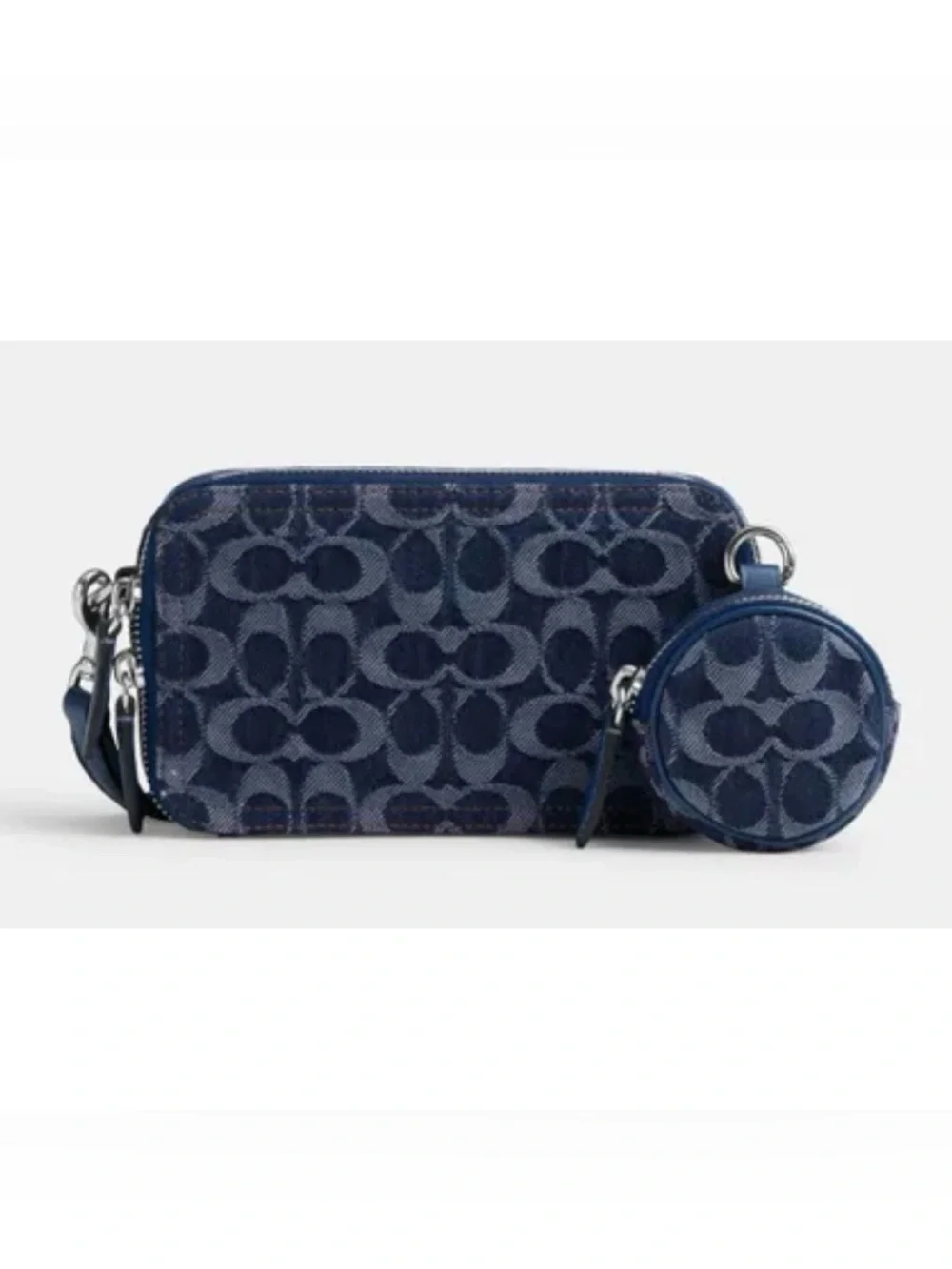 COACH Charter Slim Crossbody Bag In Signature Denim
